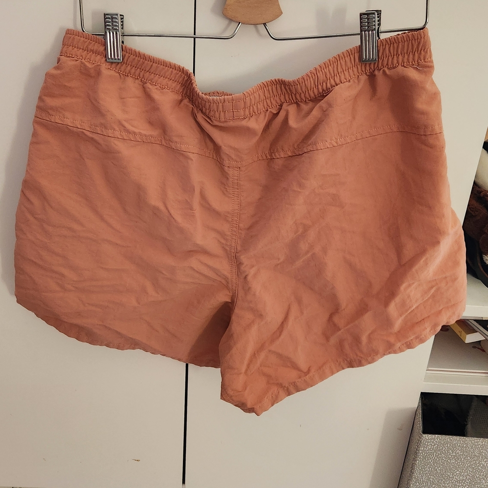 Orange Patagonia Unlined Athletic Casual Shorts - Picture 3 of 5